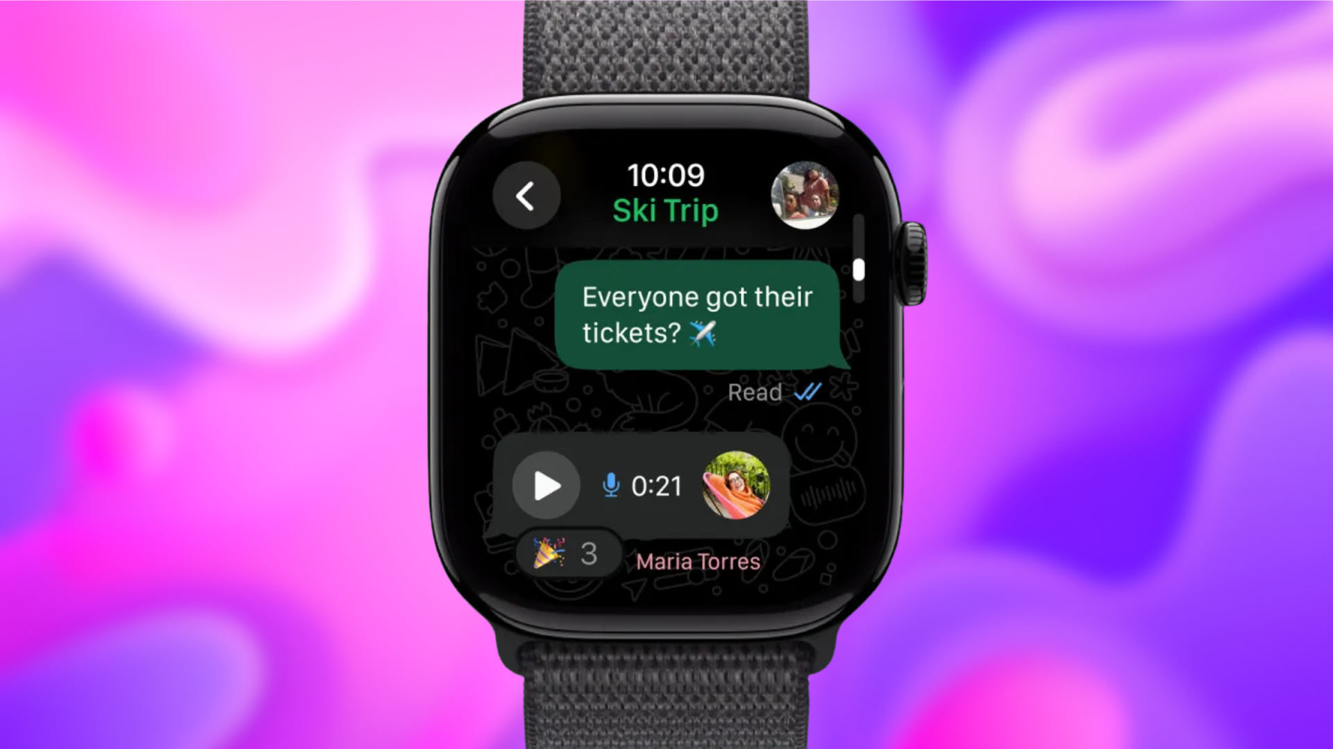 Meta запустила WhatsApp для Apple Watch з повним набором функцій