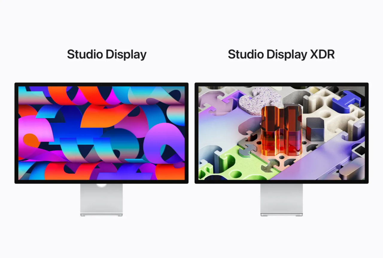 Apple представила Studio Display і Studio Display XDR: два монітори для різних задач