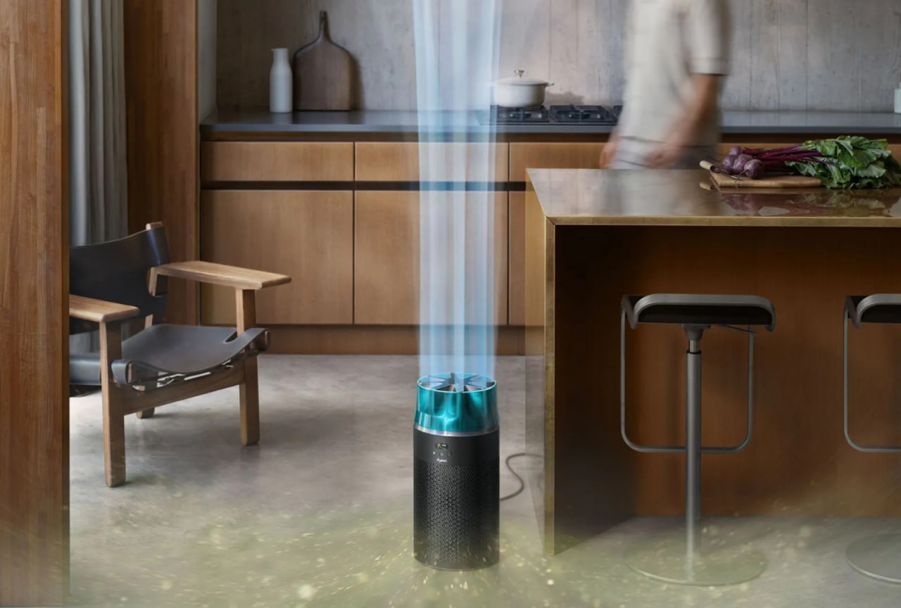 Dyson HushJet: компактный воздухоочиститель с тихой работой и умными функциями