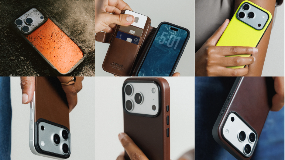 Чохли Nomad для серії iPhone 17: преміум-захист у мінімалістичному стилі