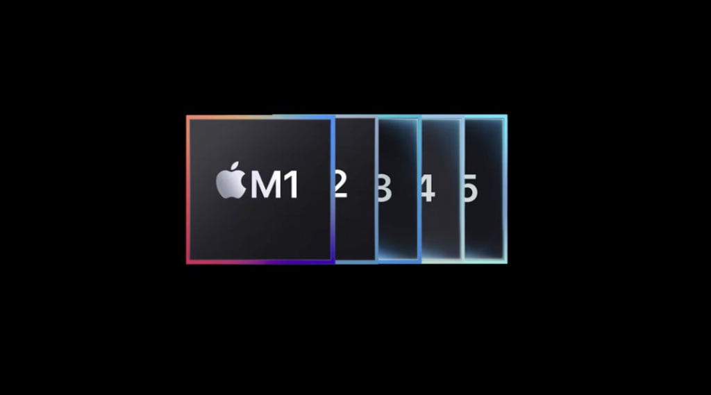 Еволюція Apple M1 → Apple M5: як змінились чипи Apple Silicon