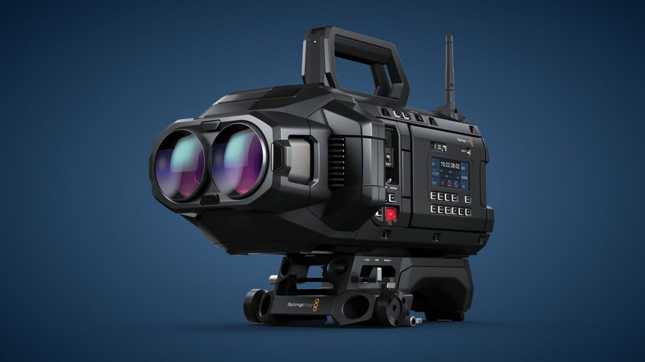 Blackmagic URSA Cine Immersive за $30 000: камера для контенту під Apple Vision Pro вже доступна