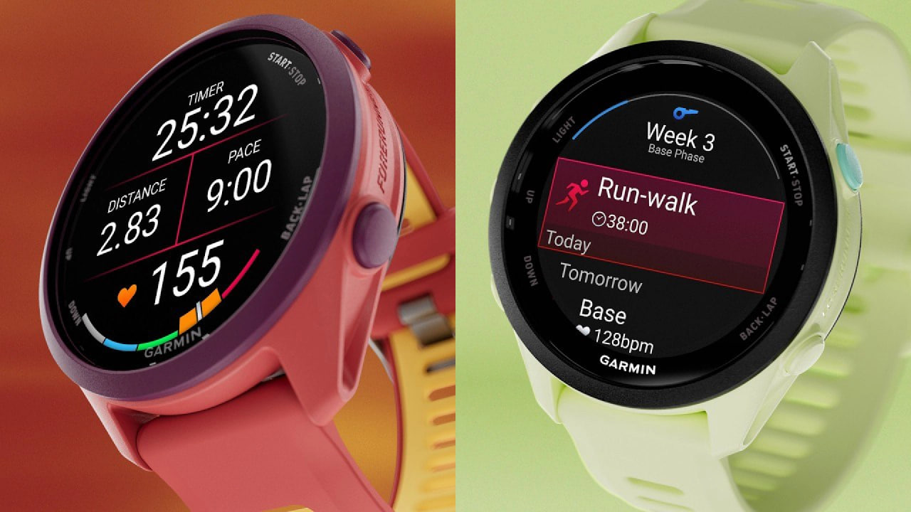 Garmin представила Forerunner 70 та Forerunner 170 для початківців у бігу
