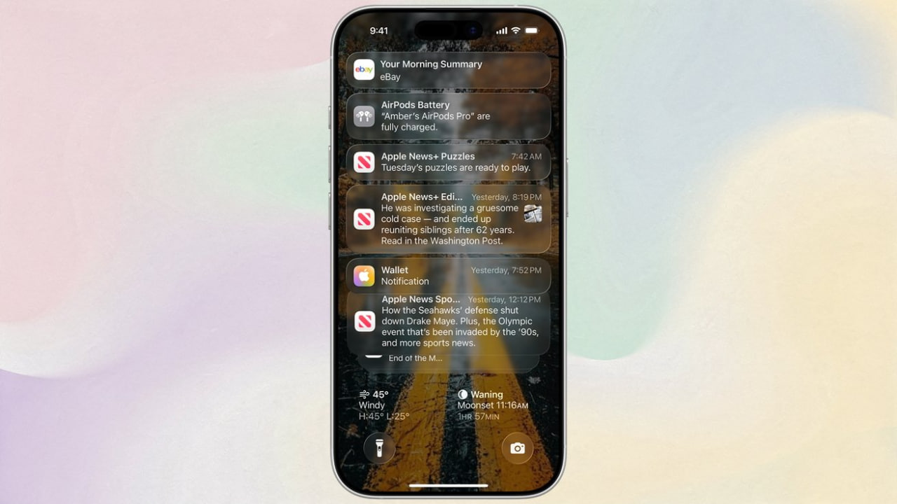 Як зменшити кількість сповіщень на iPhone в iOS 26