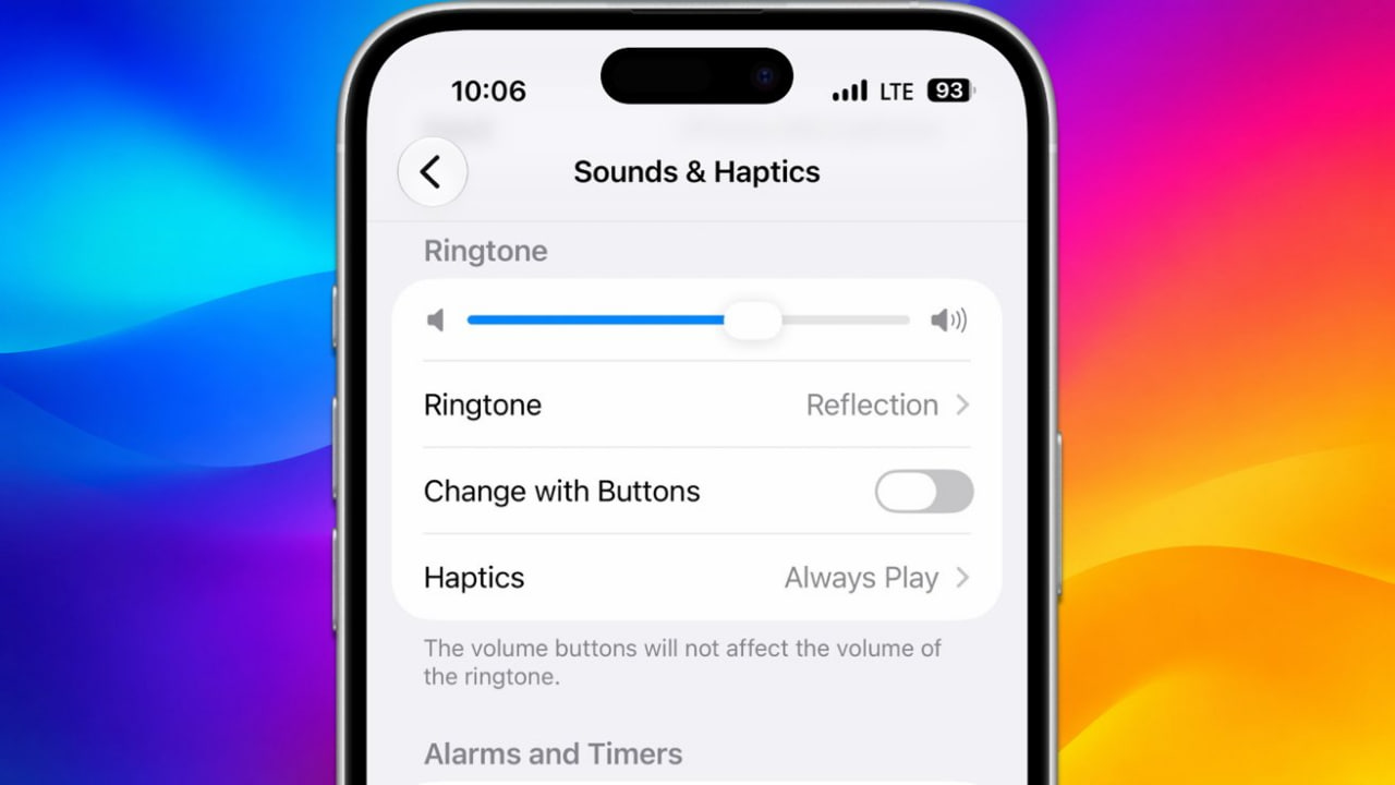 iOS 27 наконец-то разделяет громкость будильников и уведомлений